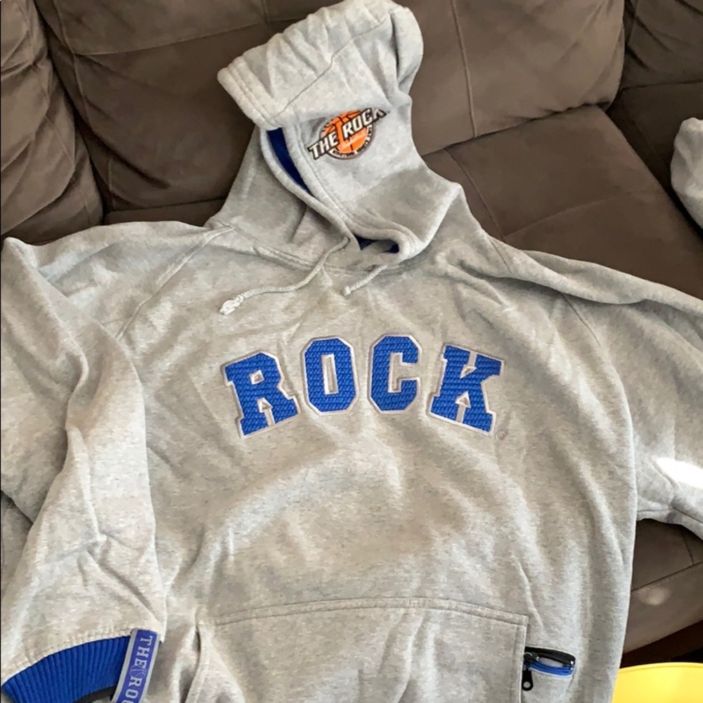 Mens Hooded Sweatshirt the Rock